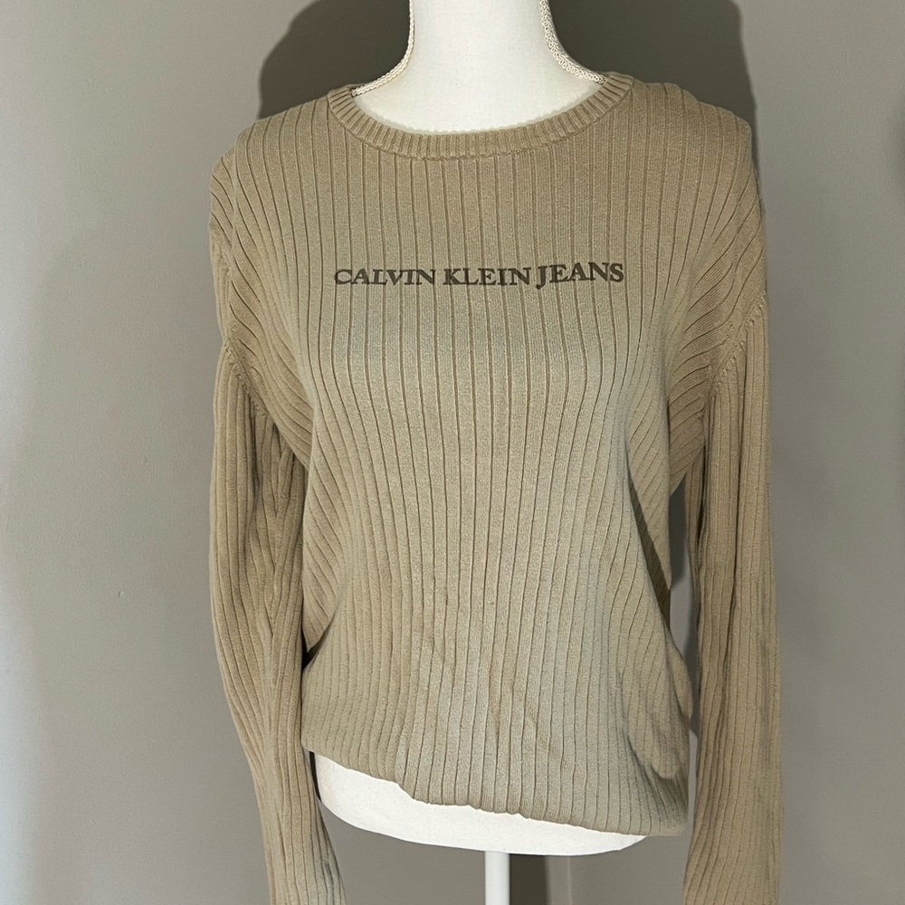 Vintage Calvin Klein Jeans Ribbed Sweater